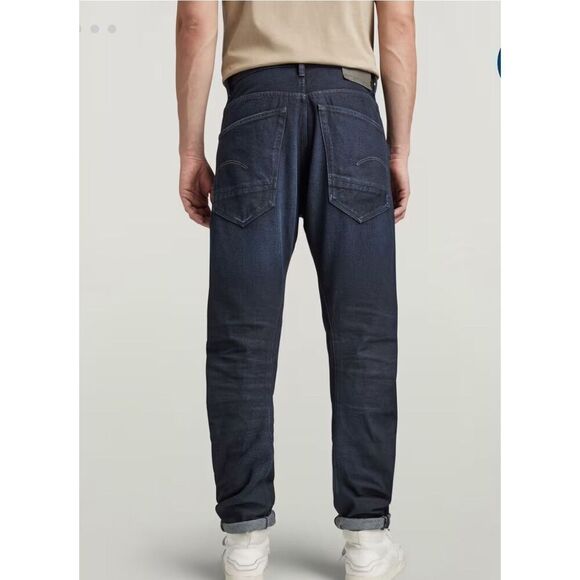 G Star Raw Arc 3D Jeans Blue Button Fly Denim - Picture 2 of 8